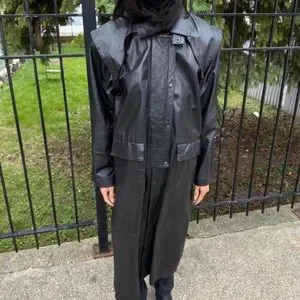 Jackets Coats Hellraiser Vintage Leather Trench Coat Poshmark